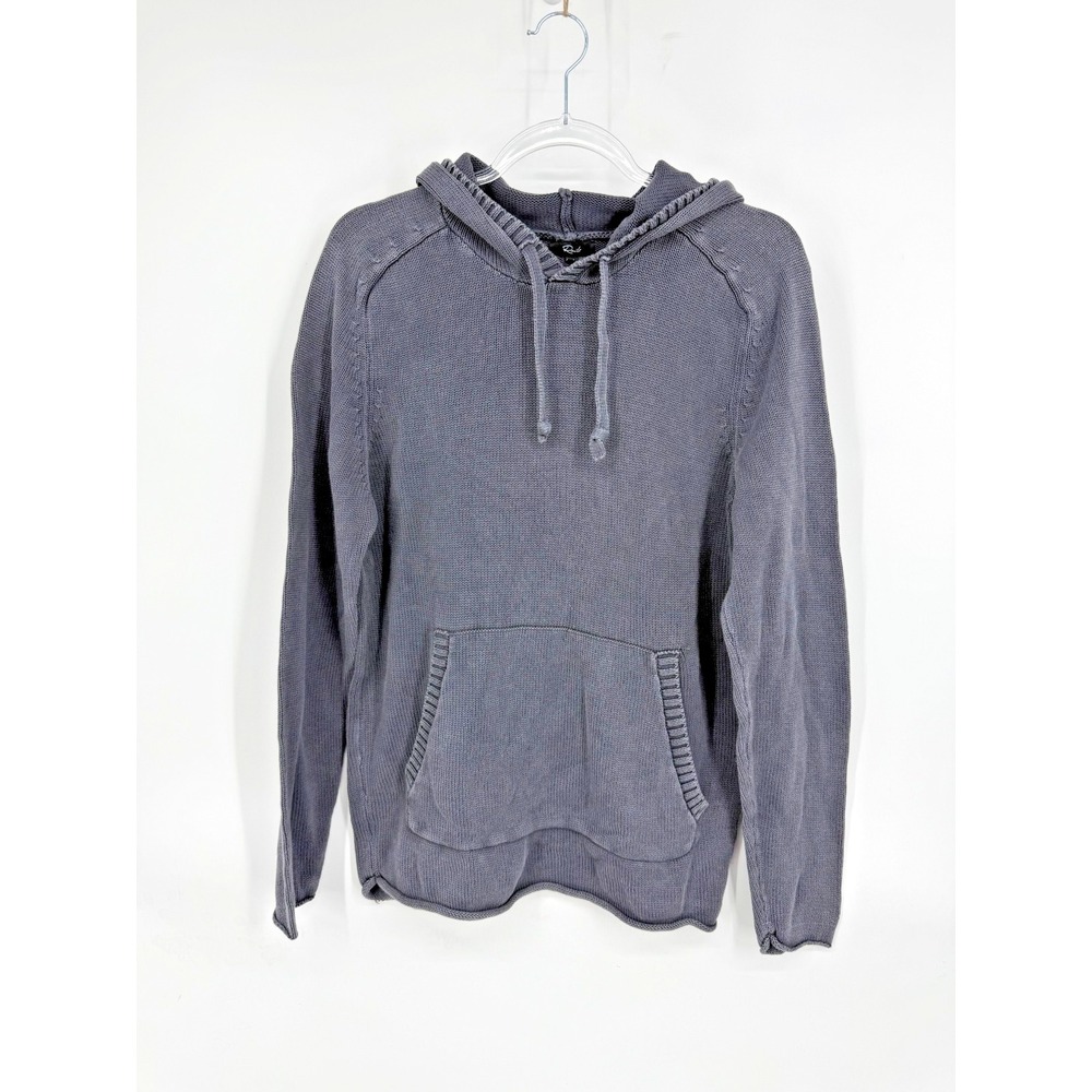 Rails Beachwood Knit Hooded Sweater Men's Size M Heritage Classic Comfort Preppy